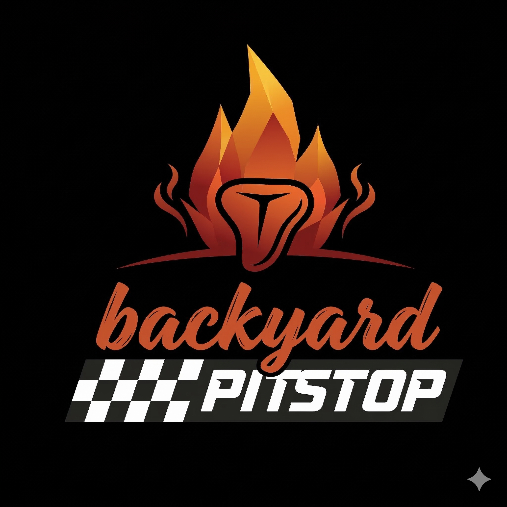 The Backyard Pitstop Logo