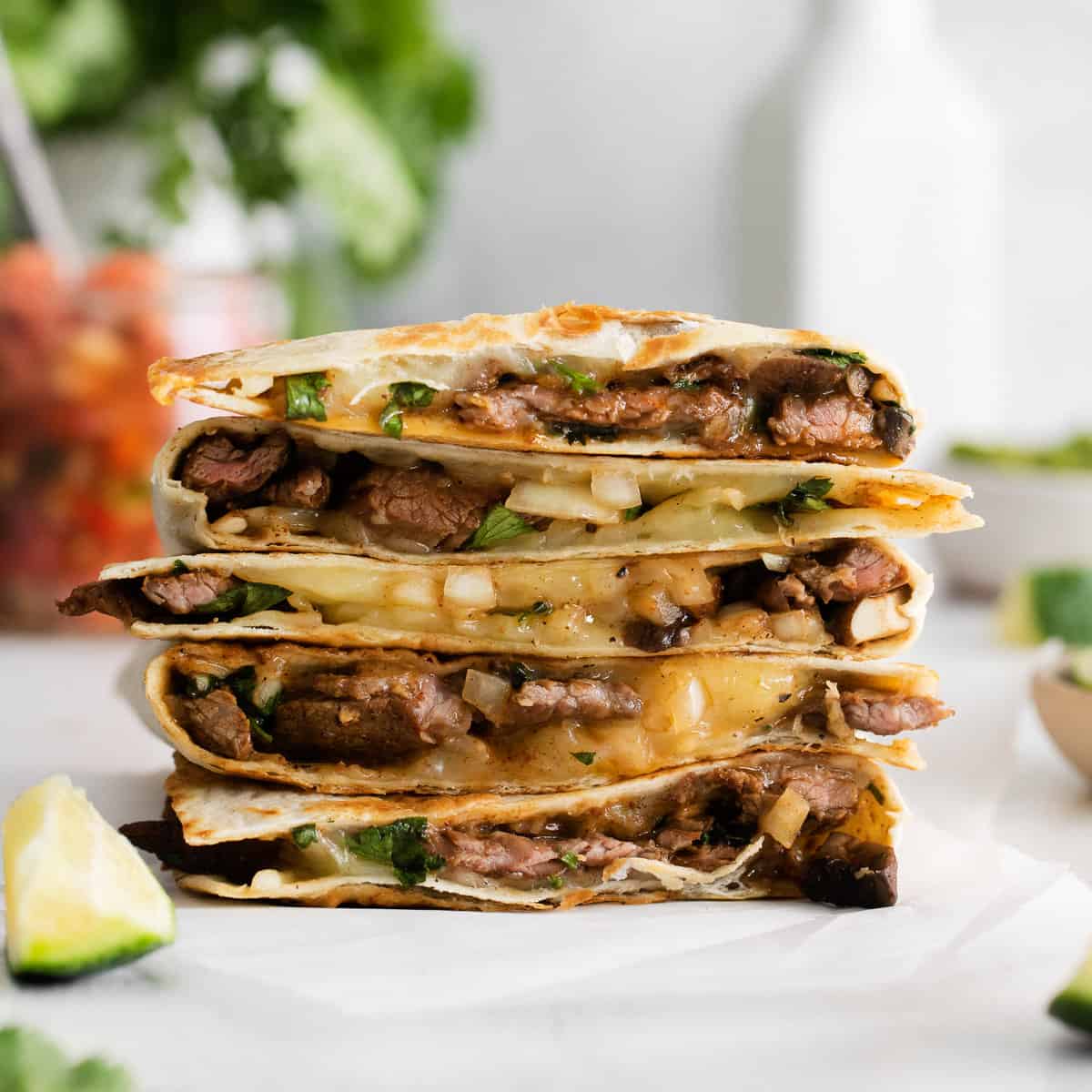 Sweet Steak Quesadillas